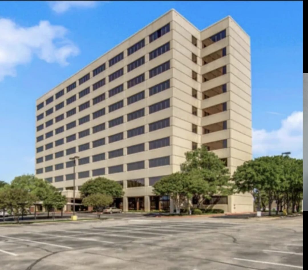 Office building at 4100 Spring Valley Road in Dallas, Texas